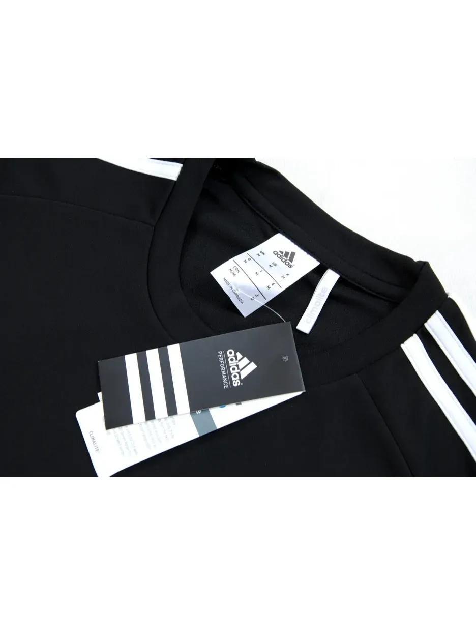 Adidas Climalite T Shirt Top Kids Boys Girls Football - Order One Size Larger As Small Fitting - Measure Chest & Check Against Attached 'Size Guide.'
