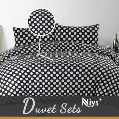 NIYS Bedding Duvet Cover Set in Single, Double and King Size with pillow cases
