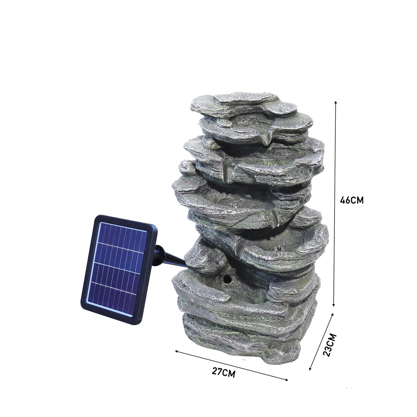 27*23*46 CM Garden Outdoor Indoor And Outdoor Can Be Independent Rockery Fountain Decoration