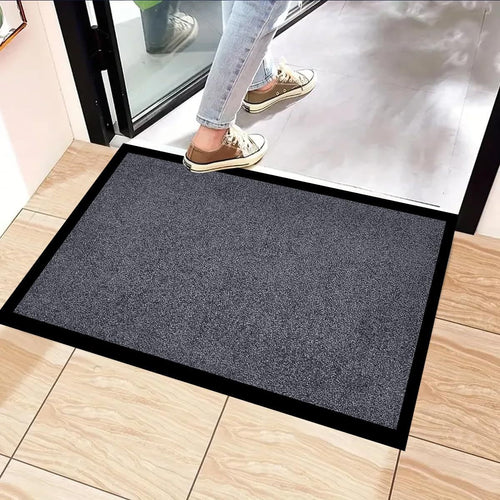 Twist Design Doormat – PVC Surface, Rubber Backing, Easy-Clean