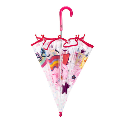 Peppa Pig Dome Umbrella for Kids Childrens Boys Girls Brolly with Safety Opening