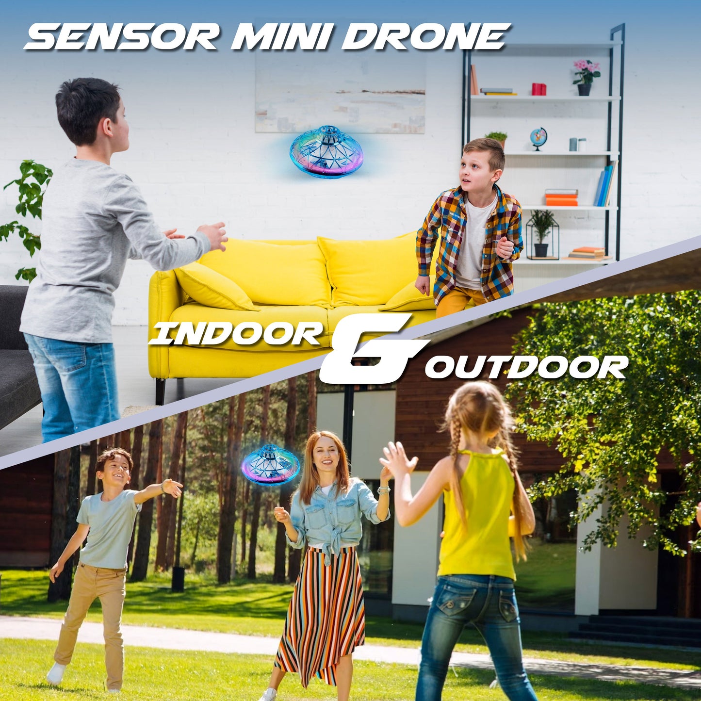 UFO Drone - Hand Controlled Drone