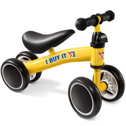 Baby Balance Bike, Indoor Outdoor Baby Ride on Bike, No Pedals Training Bike for Boys Girls Toddlers First Bike, Kids Best Gift