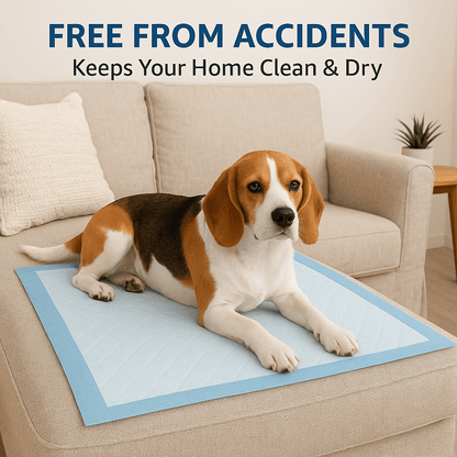 50 x ALIA Pet Training Pads | Dog Training Pads | Super Absorbent Puppy Pee Pads, Leak-Proof, Quick-Dry, Odor Control | Disposable Potty Pads for Dogs & Puppies 56 x 56 cms | 1 Pack of 50