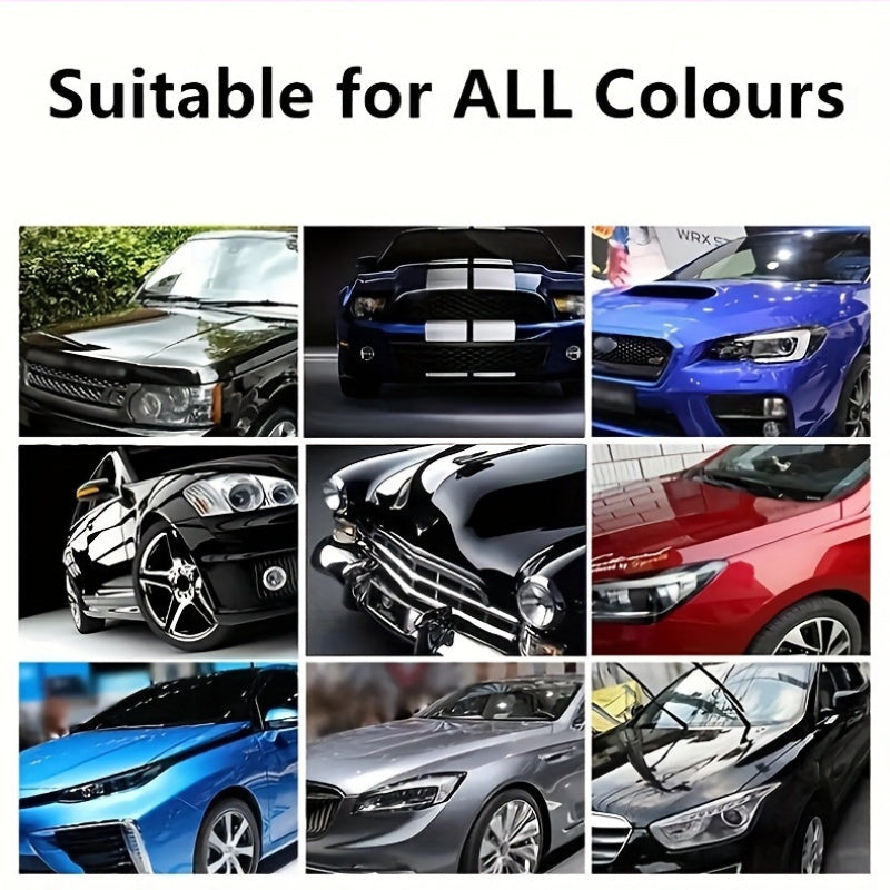1 Bottle 500ml Car Nano Ceramic Coating Spray, High Gloss Polish Wax, No-Water Wash, Wax Repellent, Paint Protection, Polymer Sealant, Enhanced Shine & Texture Economy package