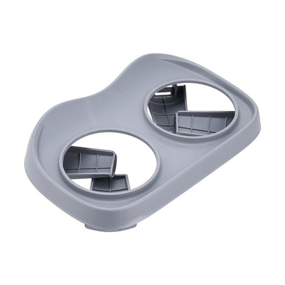 Raised Dog Feeding Station with 2 Stainless Steel Bowls – Adjustable Height Elevated Dog Bowl Stand, Non-Slip Base, Ideal for Large Dogs & Joint Support