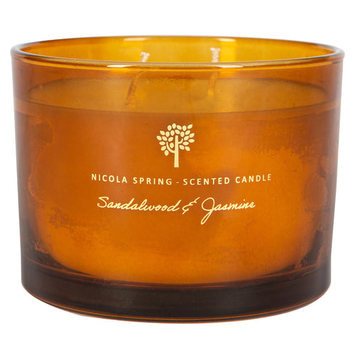 Nicola Spring Scented Candle - 130g/350g - Natural Soy Wax Candles Relaxing Fragrance Gift Set Aromatherapy Candle