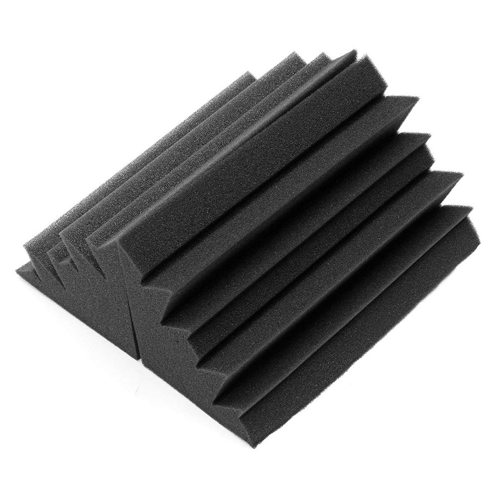 12pcs Sound Absorbing Foam Board, Office/home/recording Room Wall Sound Deadening Board, Bass Sound Deadening Board, Dimensions 12*12*24cm