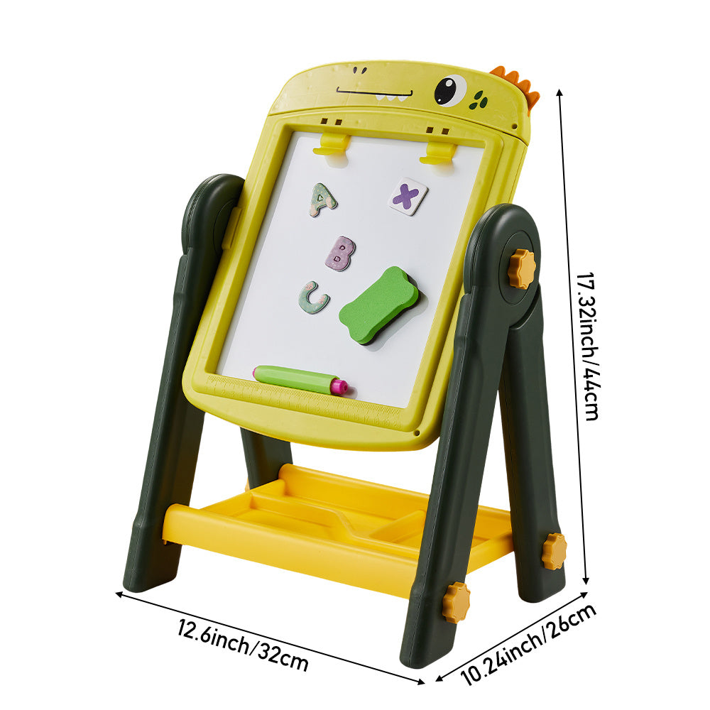 Multifunctional Painting Easel, Art Easel with Magnetic Whiteboard, Foldable Tabletop Easel with Drawing & Writing Accessories, Ideal for Christmas Birthday Gift