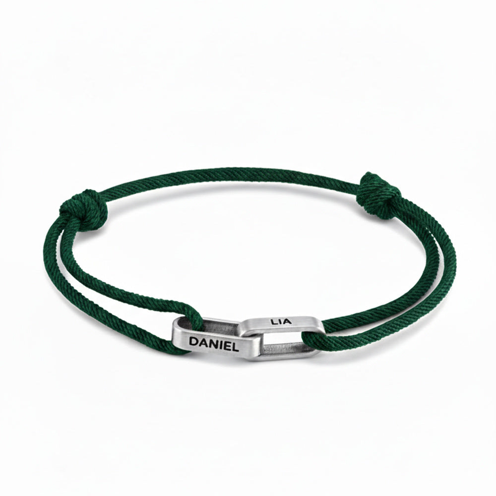 personalised cord bracelet - main product view 17