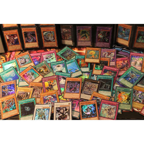 Yu-Gi-Oh! 50 Holo Cards Collection - English (e.g., XYZ, Synchro, Super, Ultra, etc.) Yugioh Glitter Cards