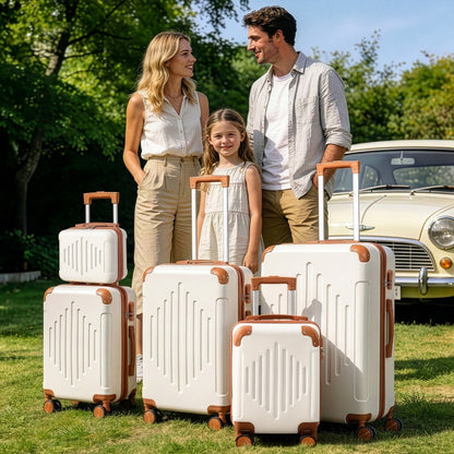 Hard Shell Luggage Set 3 4 5 Piece ABS Suitcase Set with 360° Spinner Wheels Expandable Lightweight Hardside 12 16 20 24 28 Inch 7 Colour Combinations UK