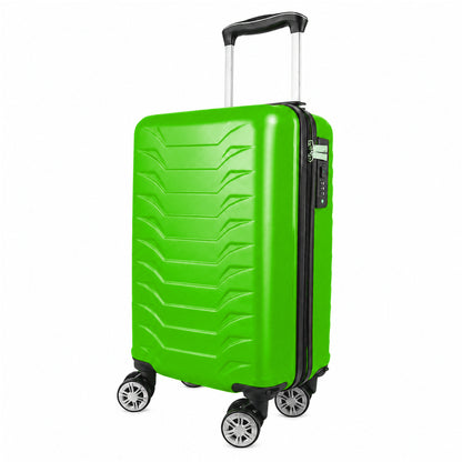 Direct Luggage Underseat Cabin Case 40 x 25 x 20 cm RyanAir Approved Size with Combination Lock and Detachable 360° Wheels T-HC-US-1627