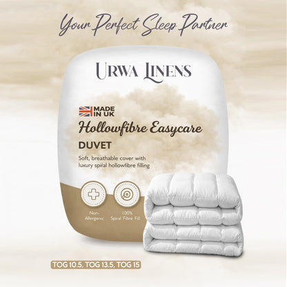 Hotel Quality Feels Like Down Duvet Quilt Luxury Comforter Box Stitched Breathable & Soft Insert Bedding All Seasons Quilt for Summer to Winter Available in 10.5 & 13.5 Tog Single Double King Super King Sizes