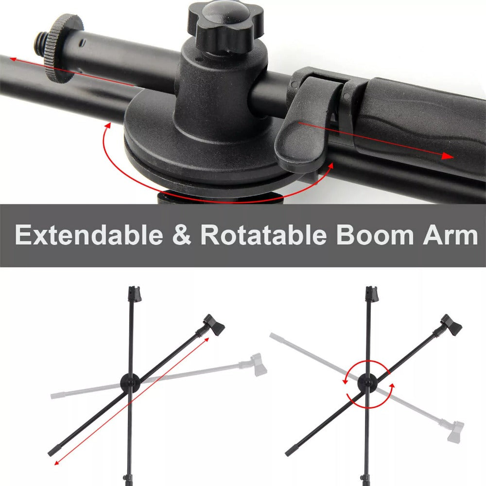 Ground Support Stand, Adjustable Microphone Stand, Floor-standing Microphone Stand, Microphone Tripod Stand