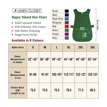 Pack of 2 Self Tabard Apron | Aprons for Men, Women, and Ladies | Professional Cooking Aprons with 2 Pockets | Adjustable Kitchen Apron for Baking, BBQ, Grilling, Gardening, Crafting, Cleaning, Painting, Barista, Restaurant Work | Cute & Stylish Gift Apro