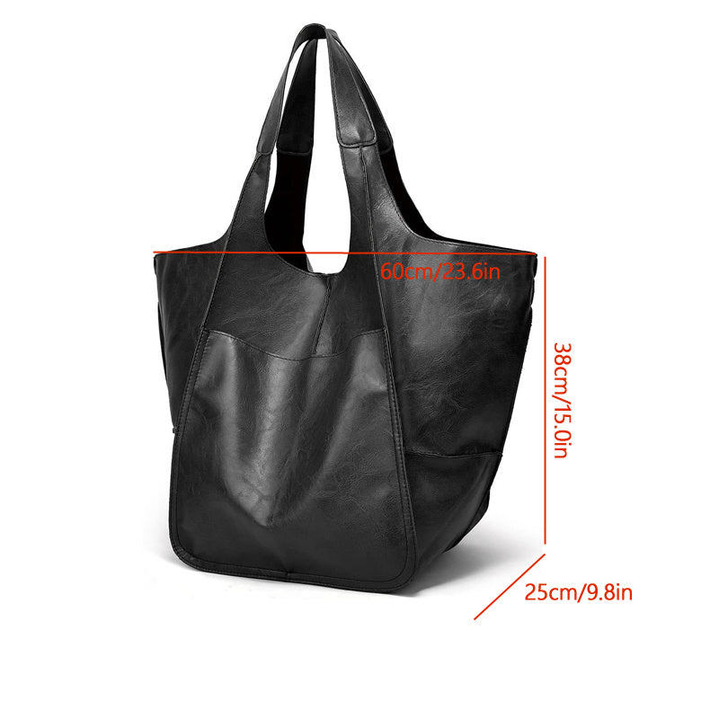 Retro Easy Shoulder Bag for Women Travel Large Capacity Storage Bag Handbag Shopping Bag