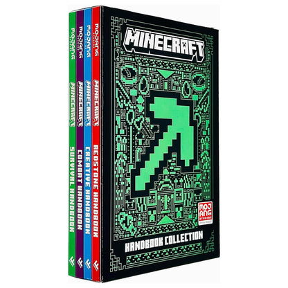 Minecraft: The Complete Handbook Collection by Mojang AB: 4 books Box Set - Ages 8-10 - Paperback