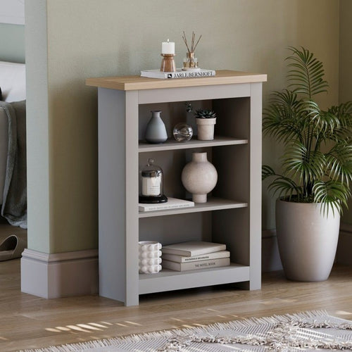 3 Tier Bookcase, 3 Tier Bookcase Shaker Style Spacious Storage Shelving Unit Organizer, Home Office Livingroom Bedroom Furniture