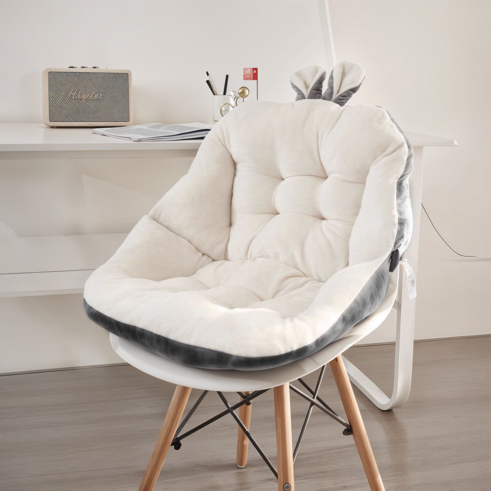 Seat Cushion, Backrest, Integrated Cushion, Office Sedentary Seat Cushion, Dormitory Student Chair, Waist Protector Chair Cushion, Cushion 45 X 45 cm