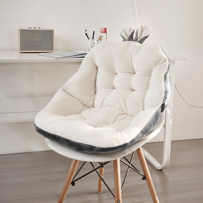 Seat Cushion, Backrest, Integrated Cushion, Office Sedentary Seat Cushion, Dormitory Student Chair, Waist Protector Chair Cushion, Cushion 45 X 45 cm