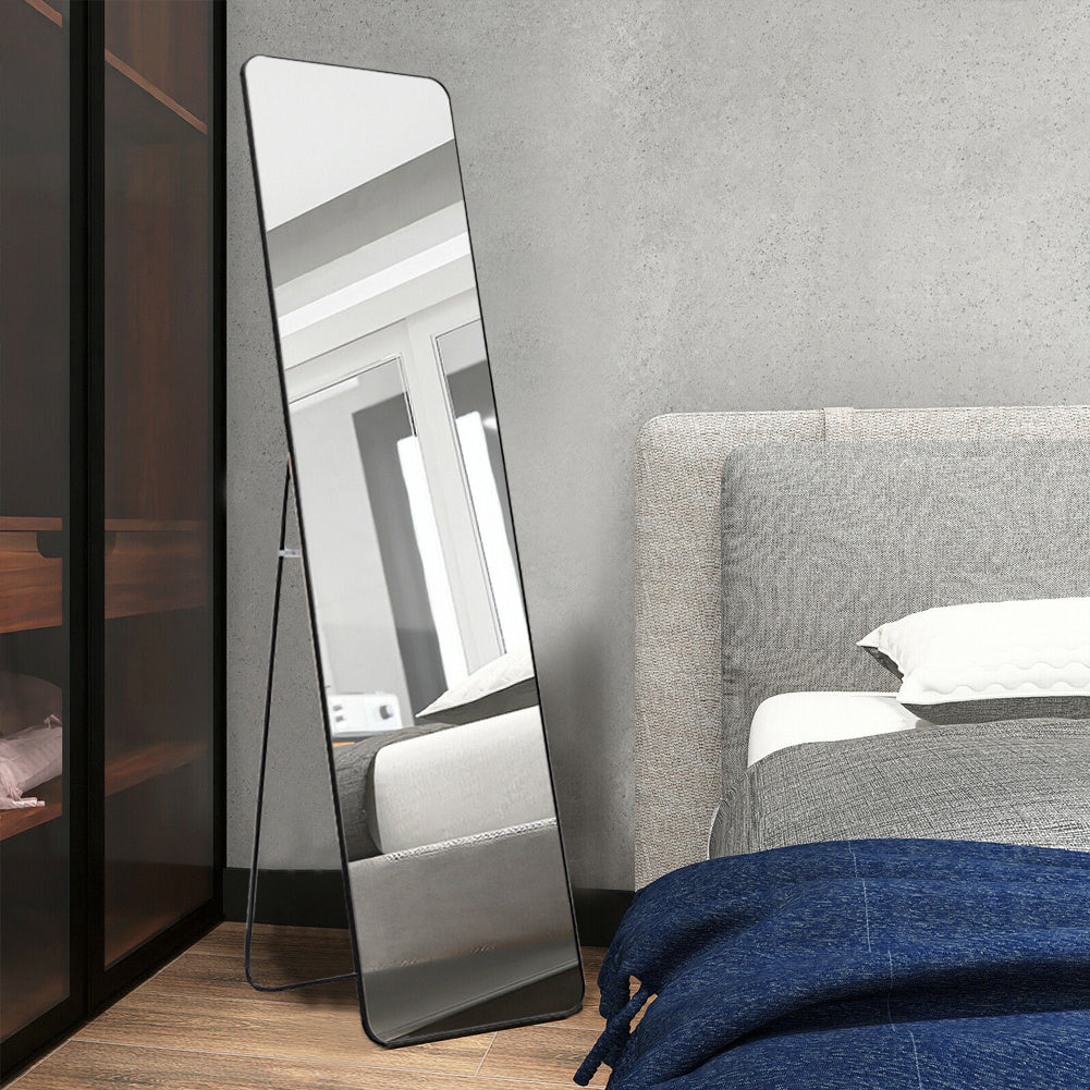 Full-Length Black Mirror - 147 x 37cm
