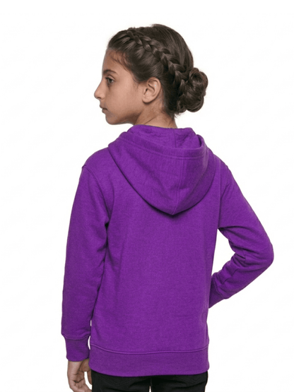 GW CLASSY OUTFIT Boys Girls Casual Fleece Hoodie Kids Lightweight Zipper Sweat Shirt Soft and Comfortable for School and Everyday