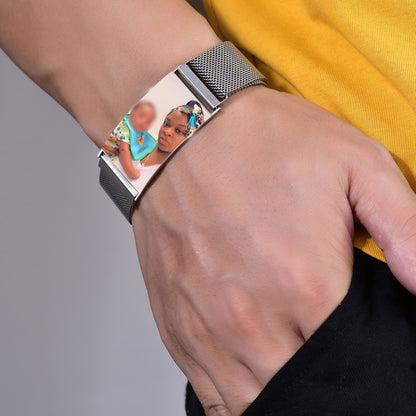 Adjustable Couple Chain Bracelet Stainless Steel Link Bracelet Gift for Mom, Daughter, Best Friend, Birthday, Valentine's Day, Mother's Day, Easter, St. Patrick's Day, Nurses' Day, Pride Month, Independence Day, Ramadan, Wedding, Thanksgiving, Christmas,