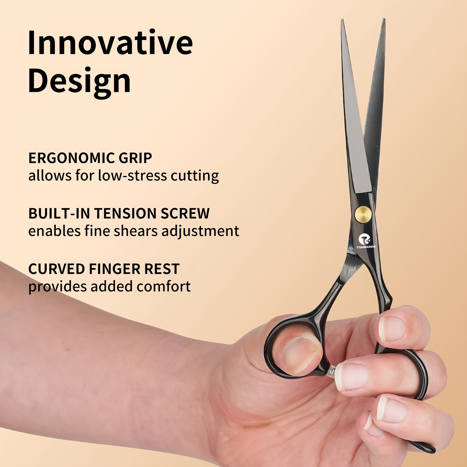 6.5in Pointed Hairdressing Scissors – Three Finishes