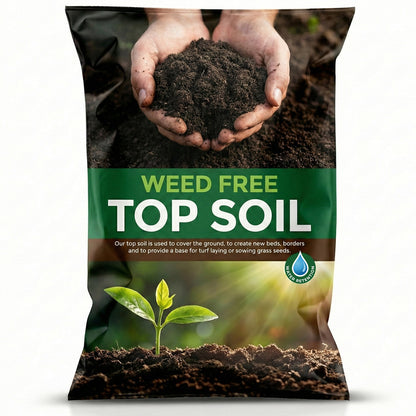 25L Garden Top Soil For General Planting, Lawn Dressing, Pots & Containers