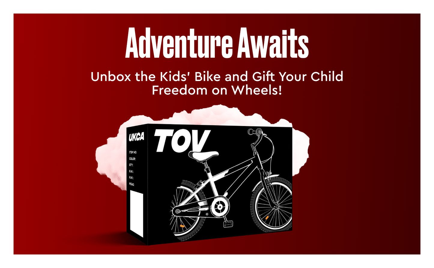 Touch of Venetian 12" / 16" Boys Motorcross Bike with Stabilisers Black Red Green Blue Moto Wheels Kids Bicycle for Ages 2-9 Years Old Motorcycle Sound Motorcross