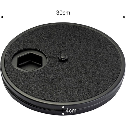 Dog Nail Scratch Pad with Replaceable Frosted Pads – Interactive Nail File Grinder Board & Slow Feeder Training Plate for Dogs, 30cm ABS Base