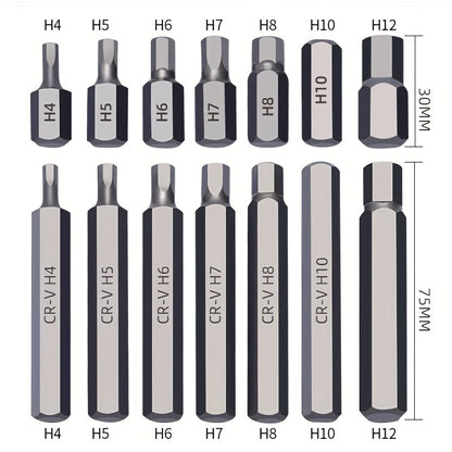 Hex Torx Star & Spline BIT Socket Set 3/8" & 1/2"dr Long & Short Reach Allen Key