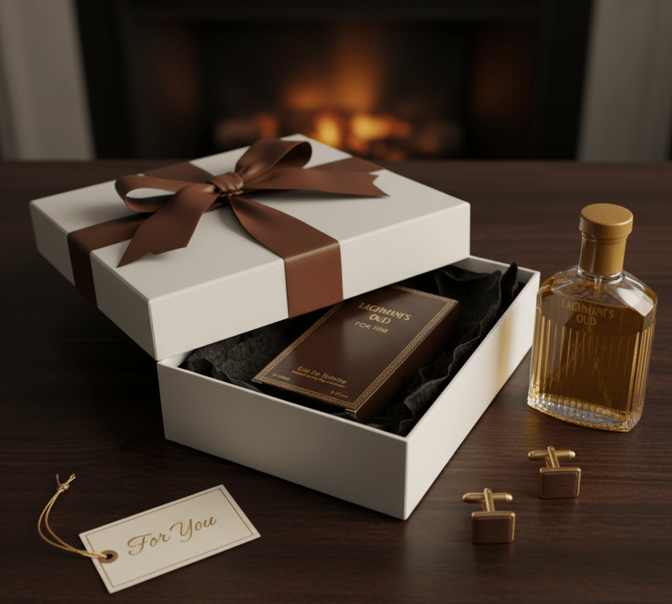 Gentleman Exclusive Edition, Oud Perfumes For Men Giftset 5x100ml EDT | Blue, Black, White, Brown, Red Men's OUD Fresh Woody Cologne Enhances Mature Charm | Rich Deep, Masculine Long Lasting Perfume For Men with Oud, Woody Scent | Arabian Inspired Aromati