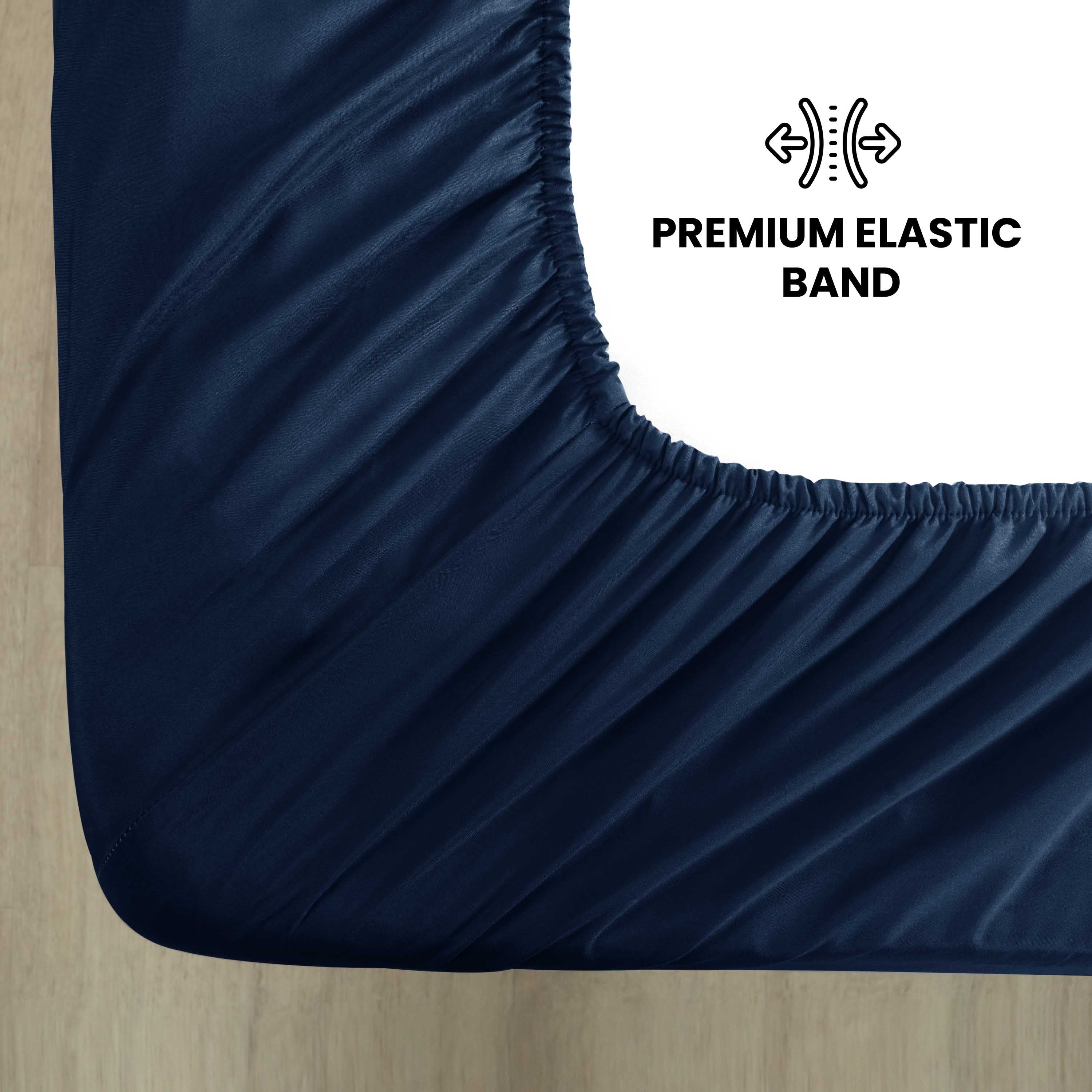 Waterproof Deep-Pocket Fitted Mattress Cover – Up to 30cm