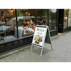 A-Board Pavement Sign with Foldable, Non-Slip, Waterproof, A2 - product gallery image 7