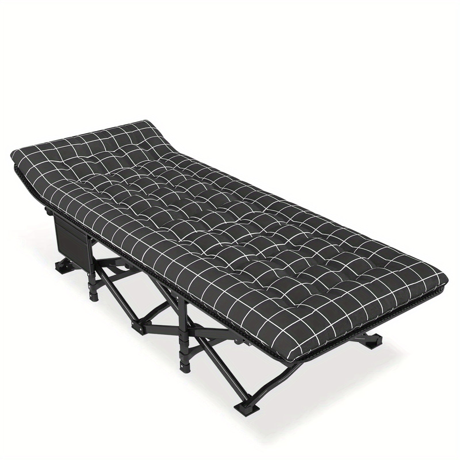 A Collapsible Bed Designed for Portability with 190x68x49cm - product gallery image 7