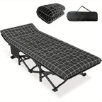 A Collapsible Bed Designed for Portability with 190x68x49cm