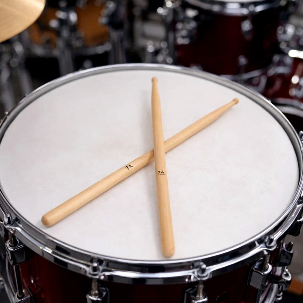 A Maple Drumstick with Wood, 12 Pairs 7A Drumsticks Wood Tip Drum - product gallery image 8