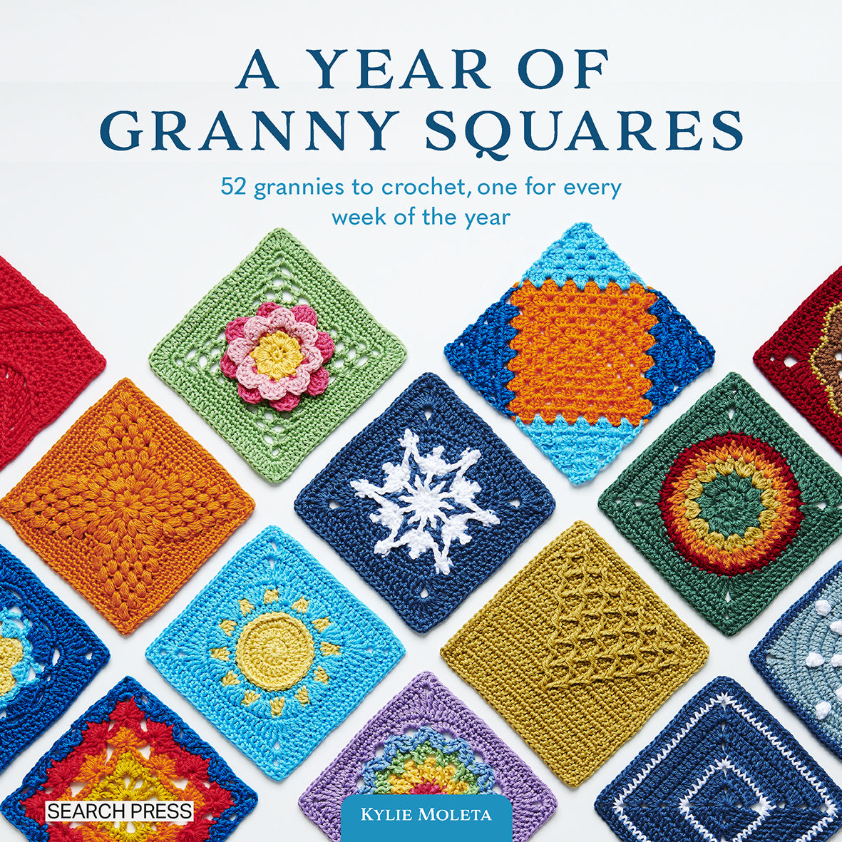 A Year of Granny Squares, 52 grannies to with crochet, one every week by Kylie - product gallery image 10