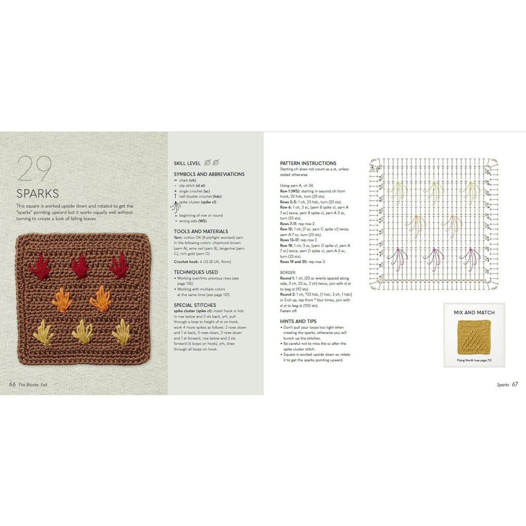 A Year of Granny Squares, 52 grannies to with crochet, one every week by Kylie - product gallery image 5