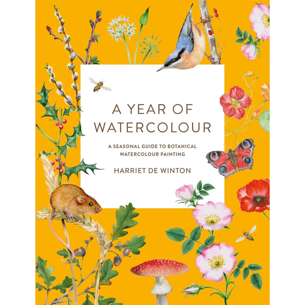 A Year of Watercolour: A Seasonal Guide to with 1, Botanical Painting