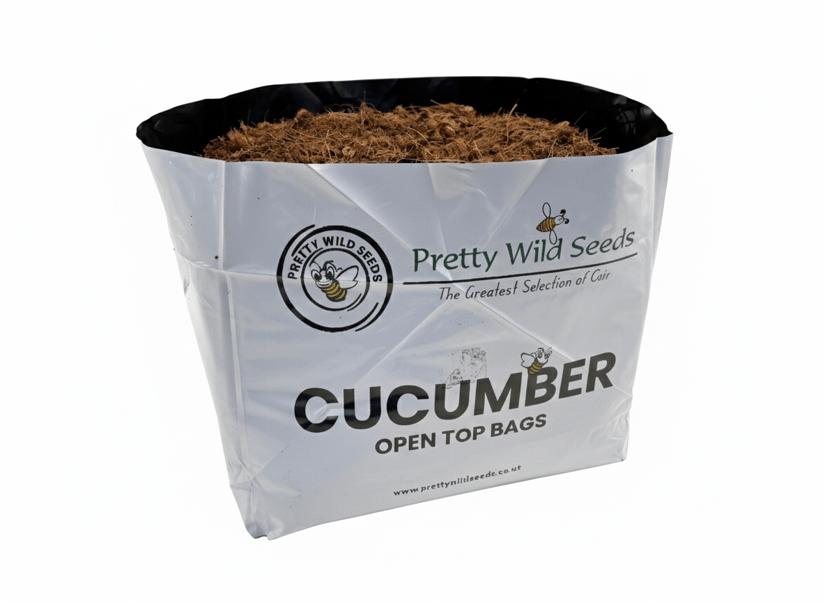 Cucumber Cocopeat Open Growbags | Natural Peat-Free Growing Medium/Potting Soil