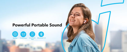 soundcore by Anker P20i True Wireless Earbuds, 10mm Drivers with Big Bass, Bluetooth 5.3, 30H Long Playtime, IPX5 Water-Resistant, 2 Mics for AI Clear Calls, 22 Preset EQs