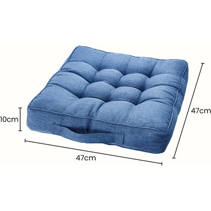 Chair Cushions Tufted Garden Kitchen Chair Cushion with Handle Strap Comfortable Chair Pads for Dining Room Kitchen