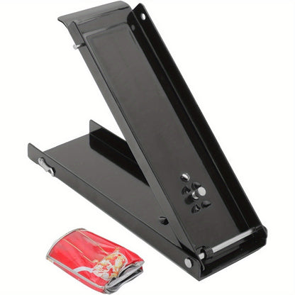 Heavy Duty 16oz Foot-Operated Can Crusher, Standing Metal Soda & Beer Can Smasher for Bottles - Industrial Strength