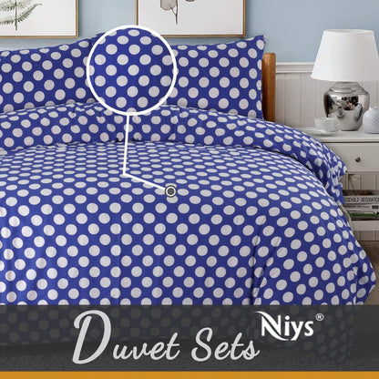 NIYS Bedding Duvet Cover Set in Single, Double and King Size with pillow cases