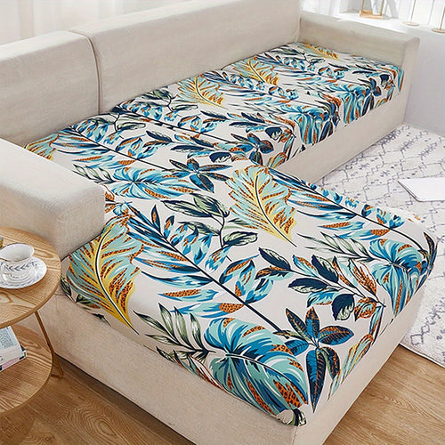 1/ 2/ 3 Seat Patio Sofa Cushion Cover Stretch Outdoor Rattan Couch Seat Slipcover Chair Slipcovers