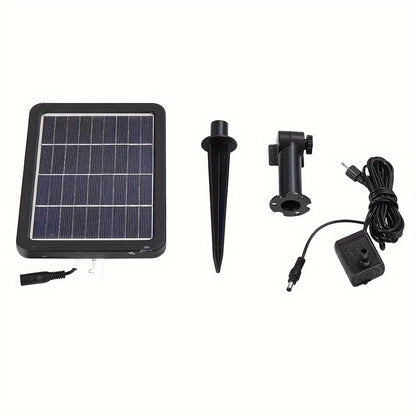Solar-Powered Garden Fountain Statue with LED Light - Outdoor Resin Water Feature, 2.4W Solar Panel, Multi-Tier Cascade Design for Patio & Yard Decor, 22X17X45cm, Solar Water Fountain