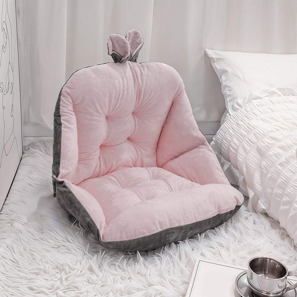Seat Cushion, Backrest, Integrated Cushion, Office Sedentary Seat Cushion, Dormitory Student Chair, Waist Protector Chair Cushion, Cushion 45 X 45 cm